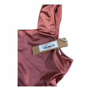 Brand New Skims Women's Size XS Berry Purple Bralette Bra Cropped Top